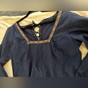 Beautiful Medieval Renaissance Dress SZ 16 hand-crafted